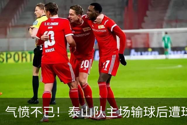 气愤不已！泰山队主场输球后遭球迷开骂：不踢就滚蛋